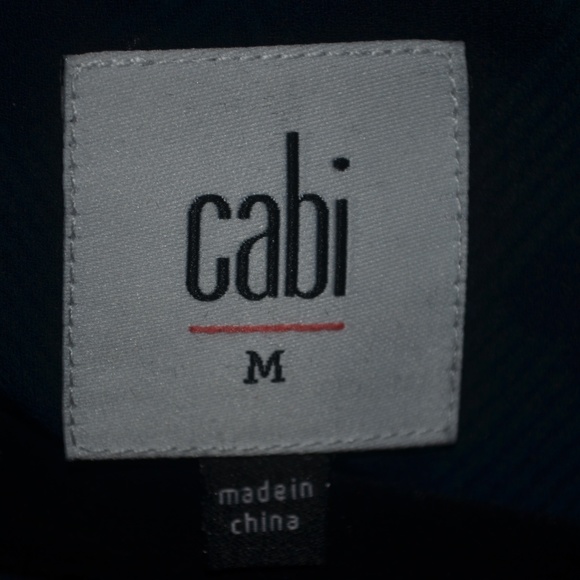 Cabi Style #3274 Pacific Blue Foulard Top - Picture 4 of 5